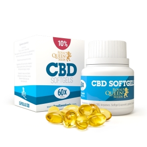 Cápsulas de óleo CBD 10%