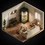 Kit de tenda de cultivo 120x120x200 RQS