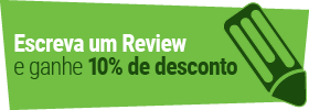 escrave um review e ganhe 10% de desconto