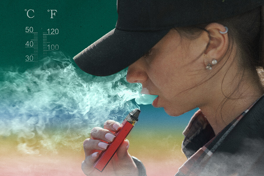 Melhor temperatura para vaporizar erva: o seu guia por excelência para o vaping de canábis